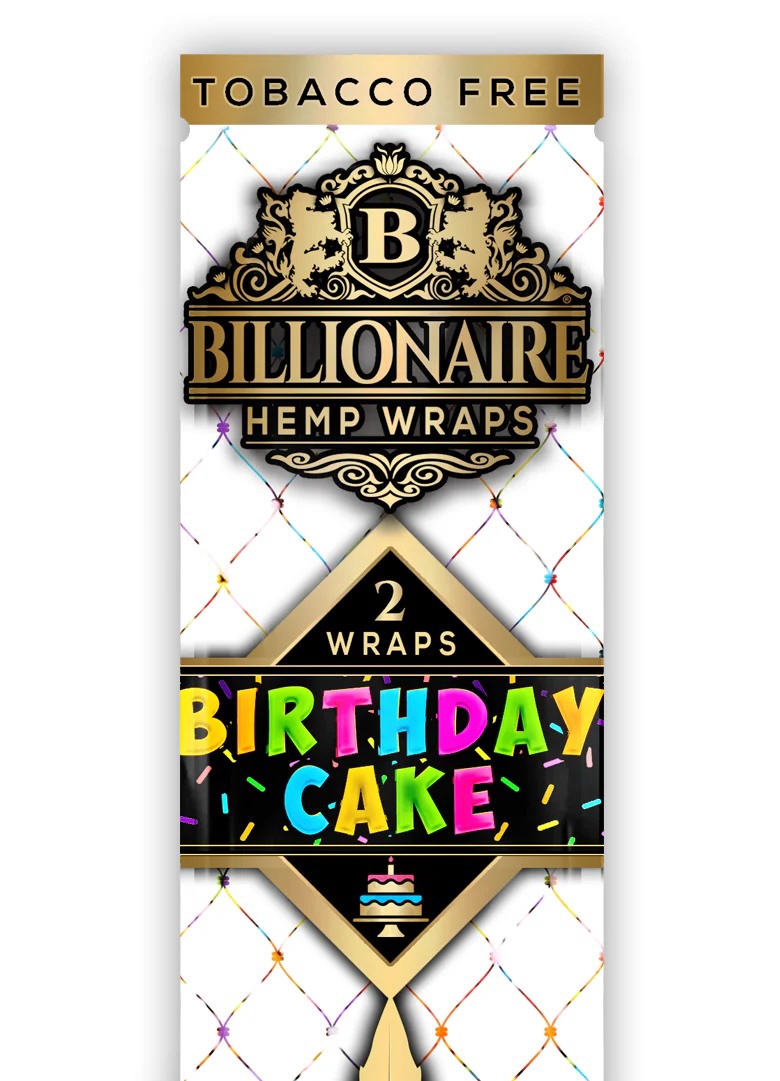 Billionaire Hemp Wraps / Bday Cake